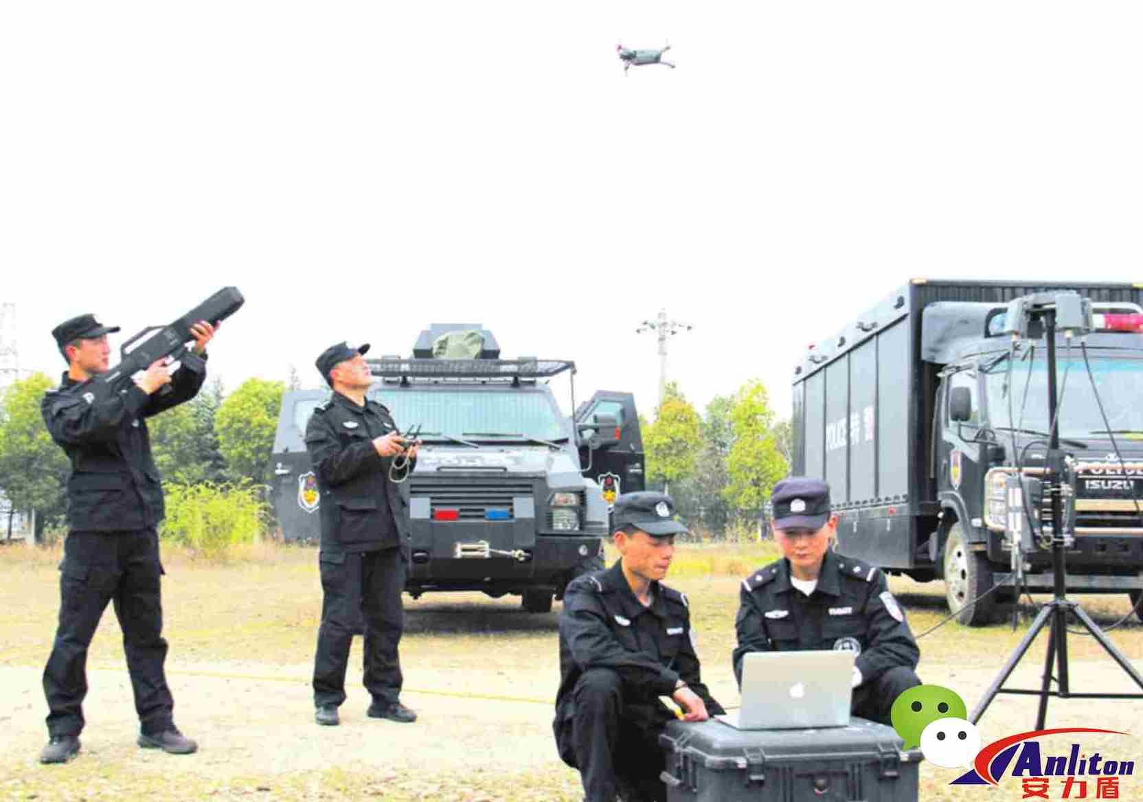 定边公安启用安力盾无人机反制系统｜全域布控打击"黑飞"护航空域安全